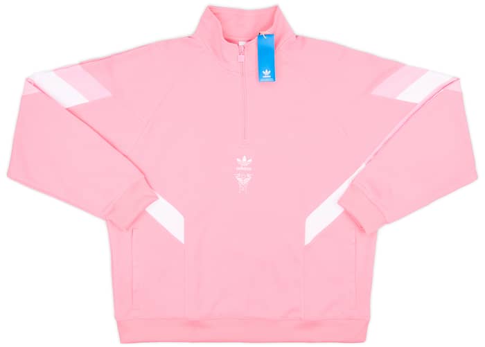 2025 Inter Miami adidas Originals 1/4 Zip Sweat Top