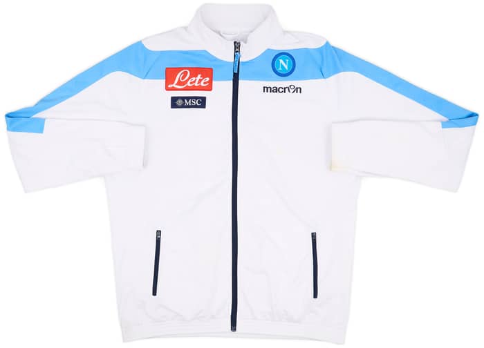 2014-15 Napoli Macron Track Jacket - 7/10 - (3XL)