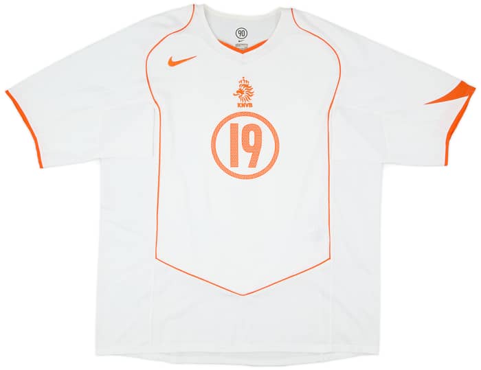2004-06 Netherlands Away Shirt Robben #19 - 8/10 - (XL)