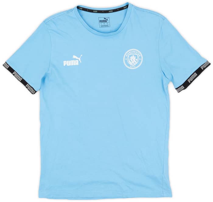 2019-20 Manchester City Puma Cotton Tee - 8/10 - (S)