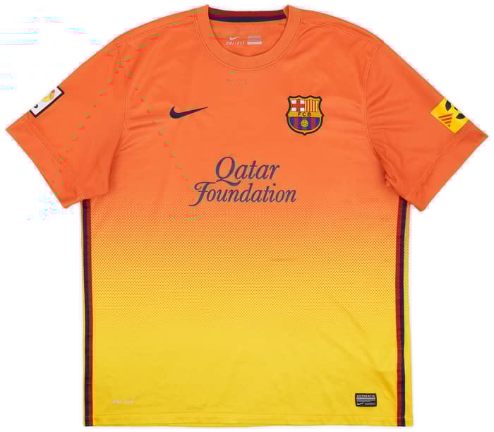 2012-13 Barcelona Away Shirt Messi #10 - 8/10 - (XL)