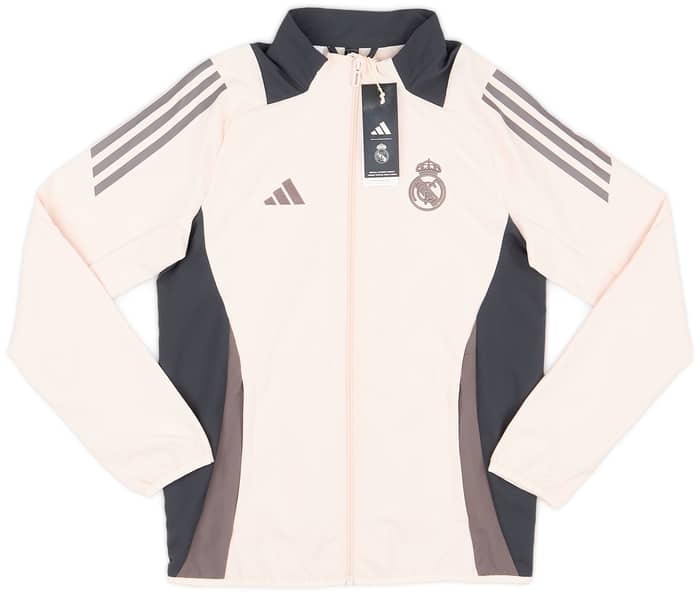 2024-25 Real Madrid adidas European Pre-Match Jacket (KIDS)