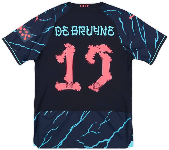 2023-24 Manchester City Authentic Third Shirt De Bruyne #17