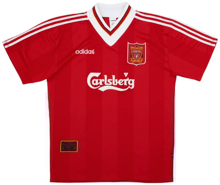 1995-96 Liverpool Home Shirt Fowler #23 - 8/10 - (XL)