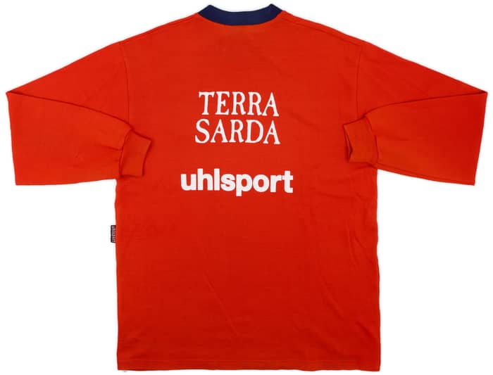 2000-02 Cagliari Uhlsport Sweat Top - 8/10 - (XL)
