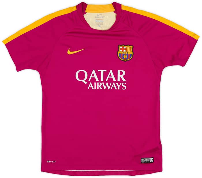 2016-17 Barcelona Nike Training Shirt - 7/10 - (L.Boys)