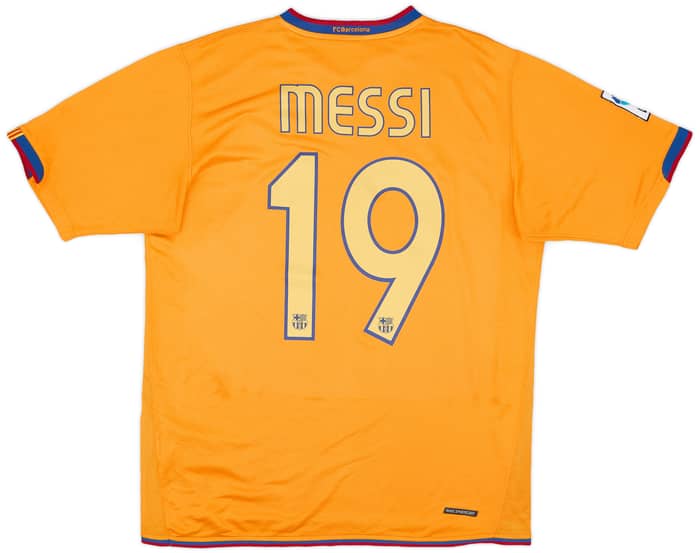 2006-08 Barcelona Away Shirt Messi #19 - 6/10 - (M)