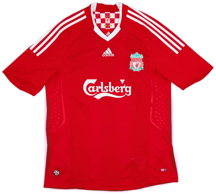 2008-10 Liverpool Home Shirt Gerrard #8