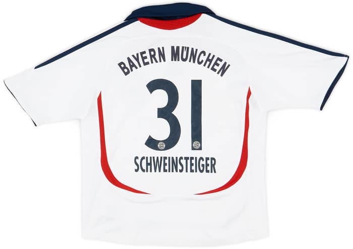 2006-07 Bayern Munich Away Shirt Schweinsteiger #31 - 6/10 - (L.Boys)