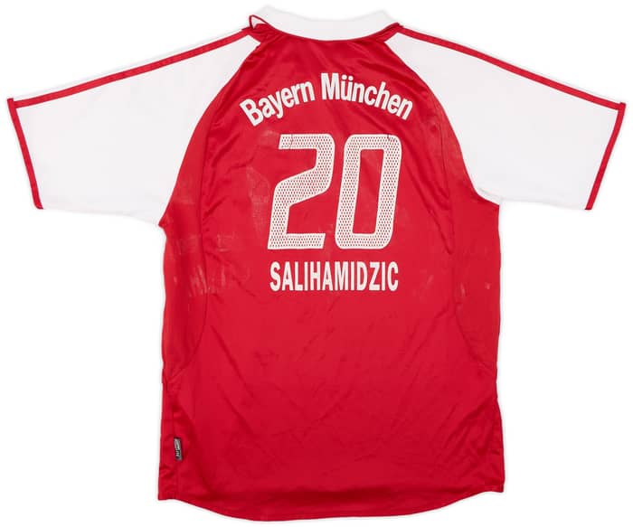 2003-04 Bayern Munich Home Shirt Salihamidzic #20 - 5/10 - (XL.Boys)