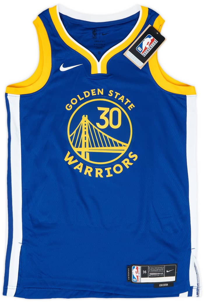 2017-25 Golden State Warriors Curry #30 Nike Swingman Away Jersey (XS)