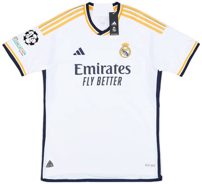 2023-24 Real Madrid Authentic Home CL Shirt Bellingham #5