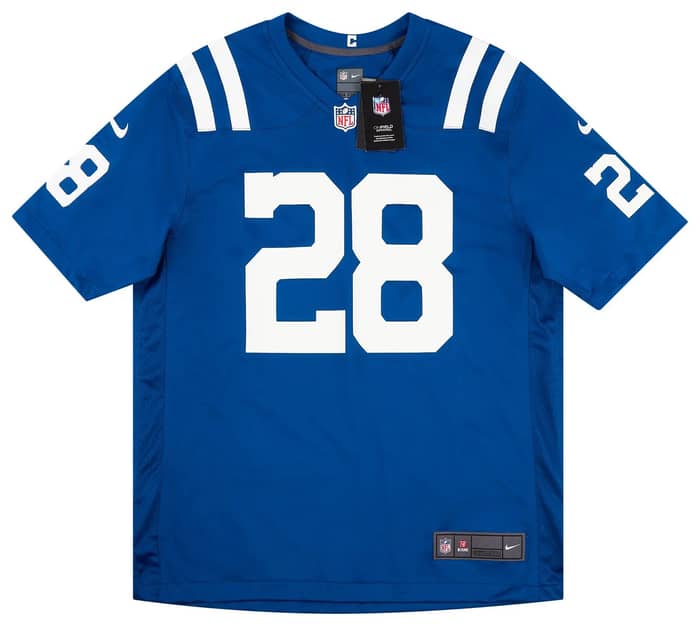 2020-22 Indianapolis Colts Taylor #28 Nike Game Jersey (Home) S - W/Tags