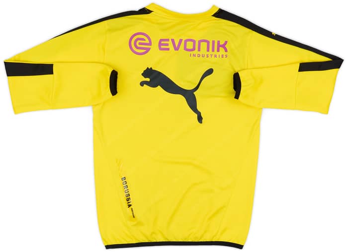 2015-16 Borussia Dortmund Puma Sweat Top - 10/10 - (S)