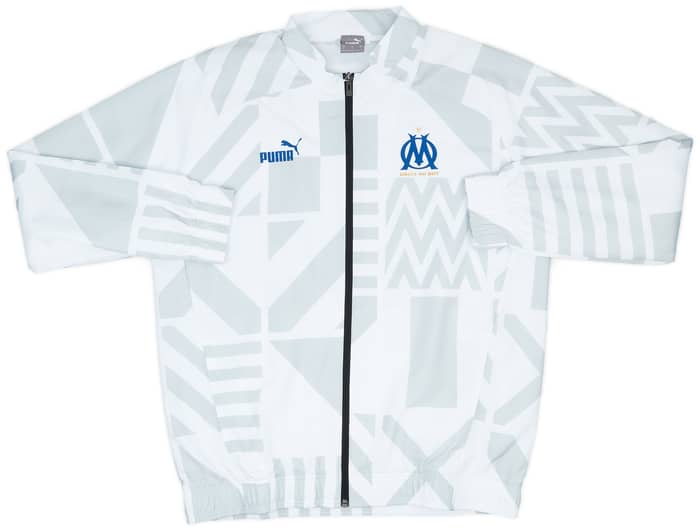 2022-23 Olympique Marseille Puma Pre-Match Jacket