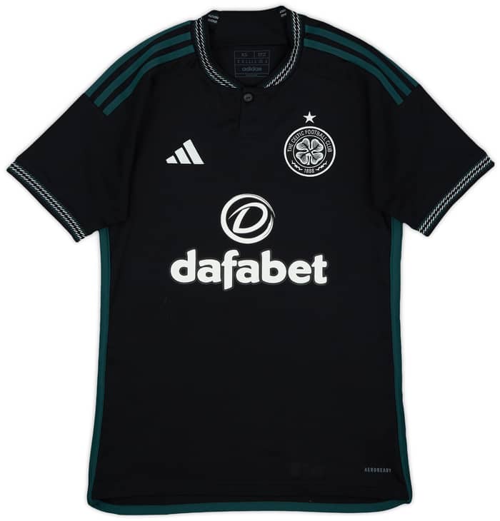 2023-24 Celtic Away Shirt - 8/10 - (XS)