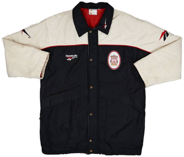 1996-97 Liverpool Padded Reebok Bench Coat - 6/10 - (L)