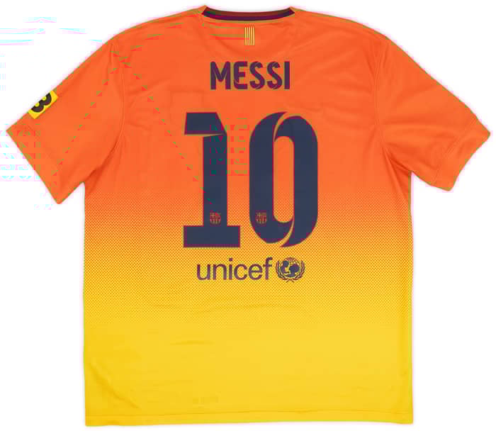 2012-13 Barcelona Away Shirt Messi #10 - 8/10 - (XL)