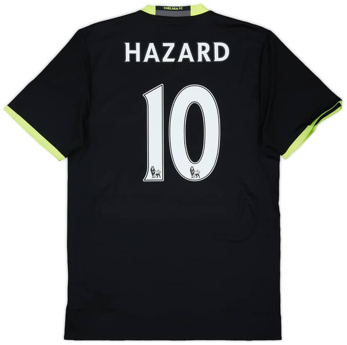 2016-17 Chelsea Player Issue Away Shirt Hazard #10 (L)