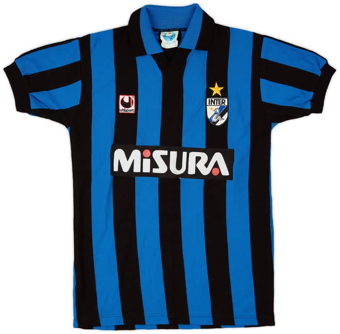 1988-89 Inter Milan Home Shirt #10 - 8/10 - (XS)