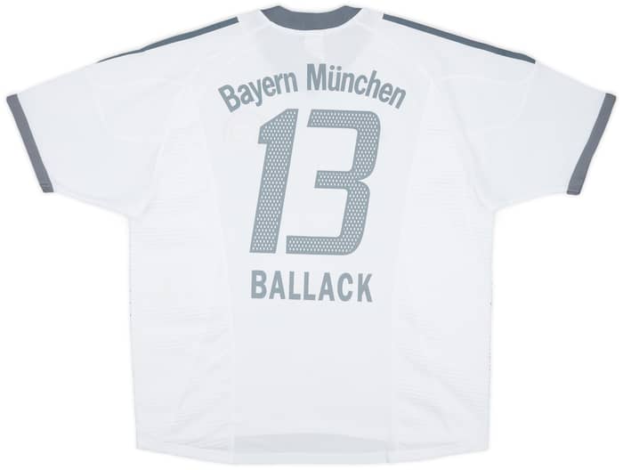 2002-03 Bayern Munich Away Shirt Ballack #13 - 7/10 - (XL)