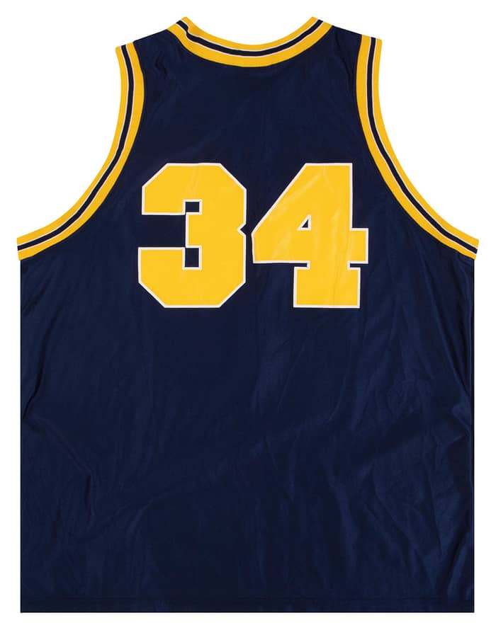 1990s Georgia Tech Yellow Jackets #34 Majestic Jersey (Away) XL