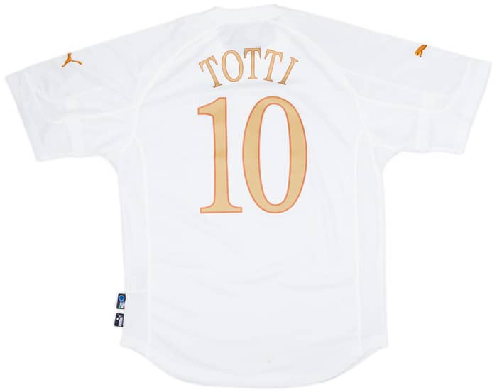 2004-06 Italy Away Shirt Totti #10 (XL)