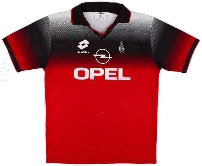 1995-96 AC Milan Lotto Training Shirt - 6/10 - (XL)