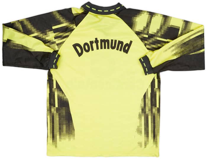 1992-93 Borussia Dortmund Home L/S Shirt - 8/10 - (M)