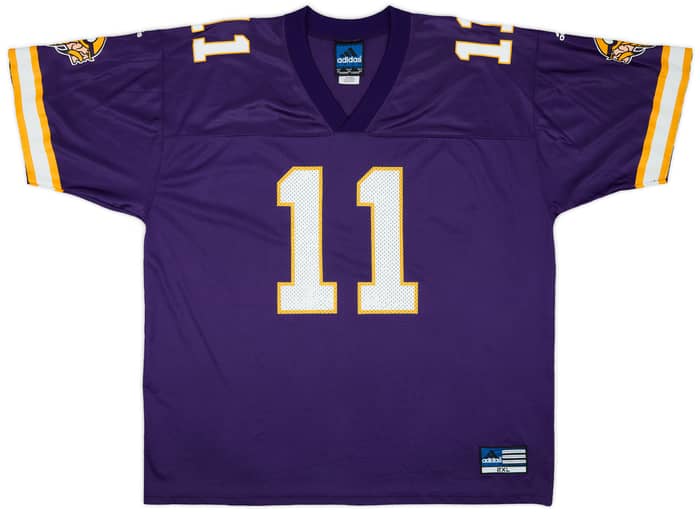 1999-00 Minnesota Vikings Culpepper #11 adidas Home Jersey - 9/10 - (XXL)
