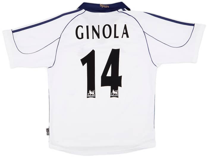 1999-01 Tottenham Home Shirt Ginola #14 - 9/10 - (M)
