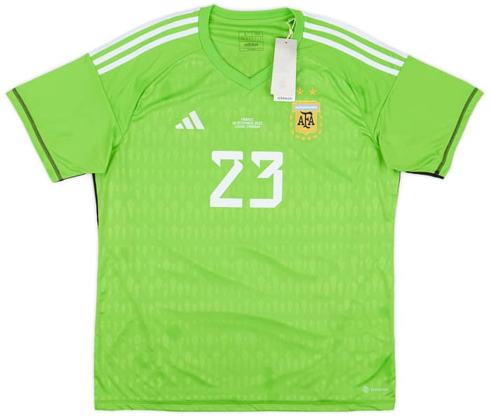 2022-23 Argentina GK 'vs France' Shirt E.Martinez #23