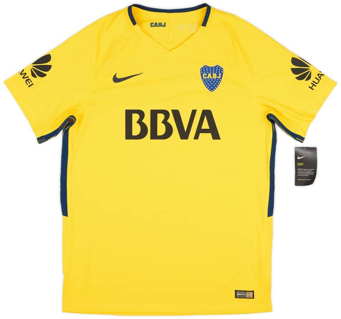 2017-18 Boca Juniors Authentic Away Shirt (L)