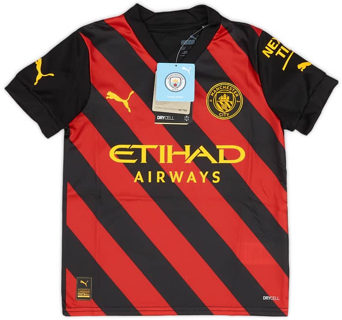 2022-23 Manchester City Away Shirt Haaland #9 (KIDS)