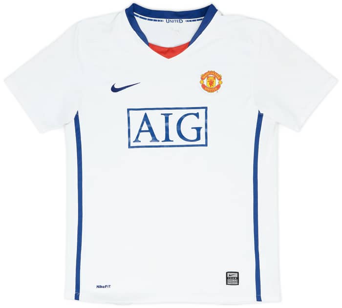 2008-10 Manchester United Away Shirt - 6/10 - (XL.Boys)