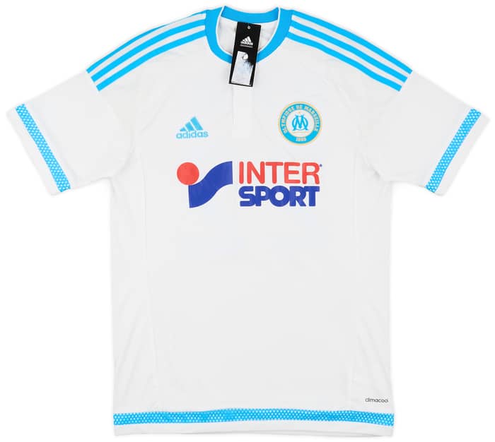 2015-16 Olympique Marseille Home Shirt Batshuayi #22 - 7/10 - (S)