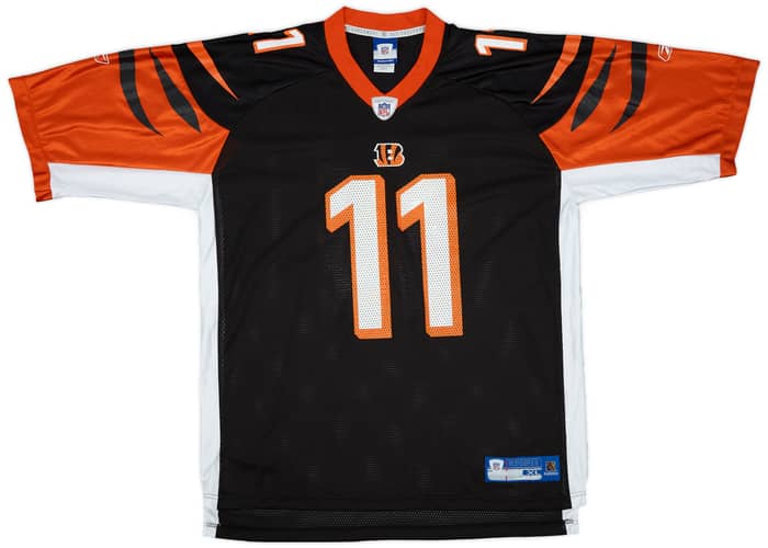 2010 Cincinnati Bengals Shipley #11 Reebok On Field Home Jersey - 9/10 - (XL)
