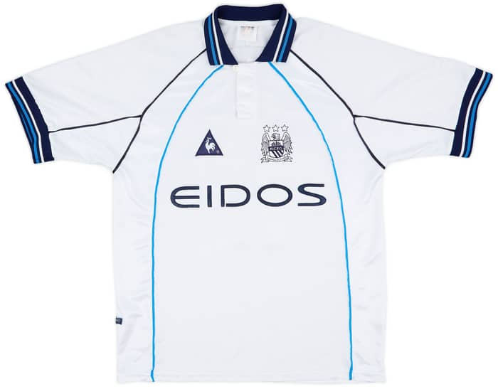 1999-00 Manchester City Away Shirt Goater #10 - 10/10 - (XL)