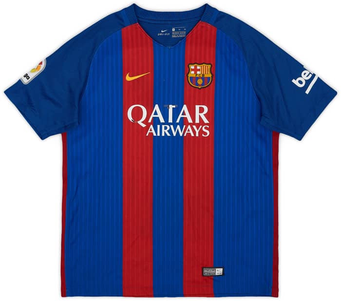 2016-17 Barcelona Home Shirt - 5/10 - (XL.Boys)
