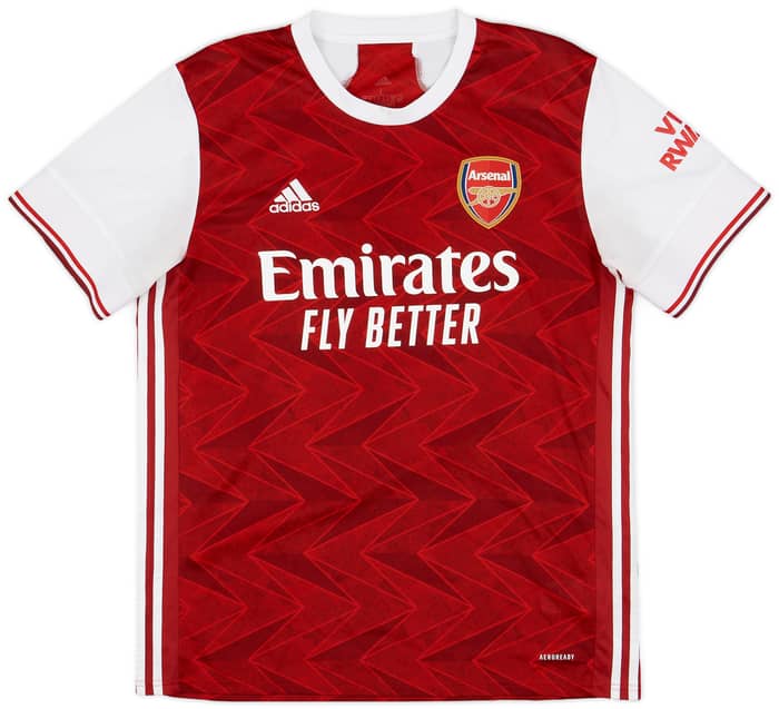 2020-21 Arsenal Home Shirt Saka #7 - 6/10 - (L)