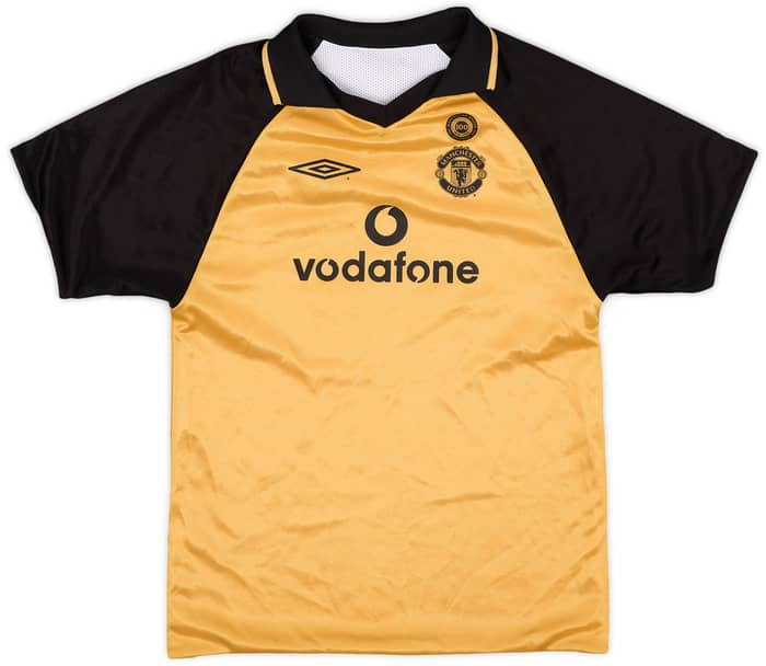 2001-02 Manchester United Centenary Away/Third Shirt - 8/10 - (6-7 Years)