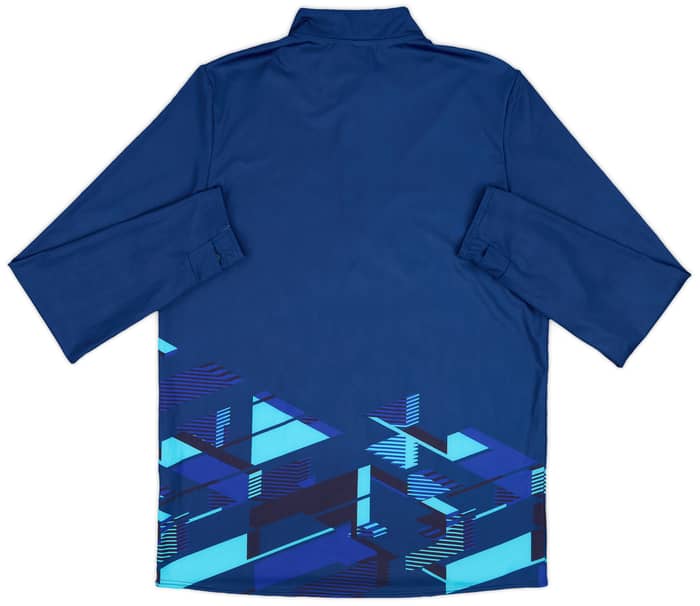2023-24 West Ham Player Issue 1/4 Zip Training Top # - As New