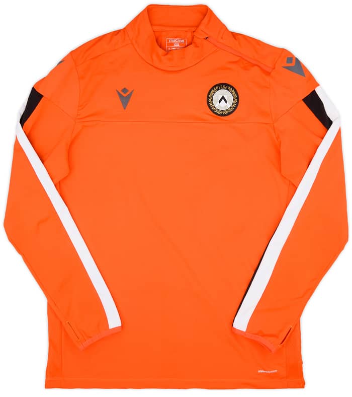 2019-20 Udinese Macron 1/4 Zip Training Top - 8/10 - (XXL)