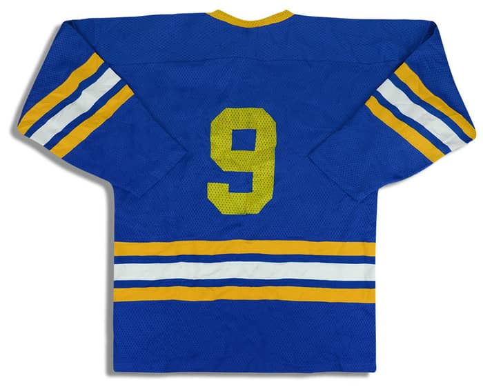 1980s St. Louis Blues #9 Athletic Knit Jersey (Away) XXL