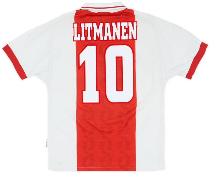 1998-99 Ajax Home Shirt Litmanen #10 - 8/10 - (S)