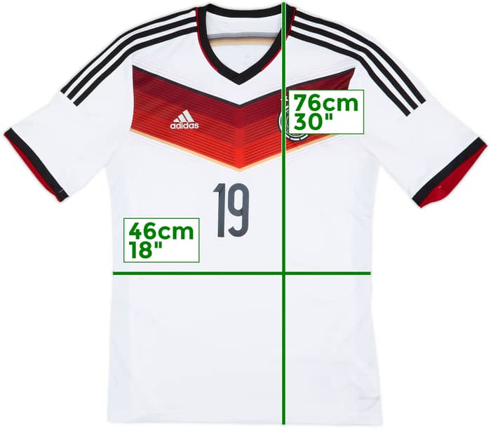 2014-15 Germany Home Shirt Gotze #19 - 8/10 - (L)