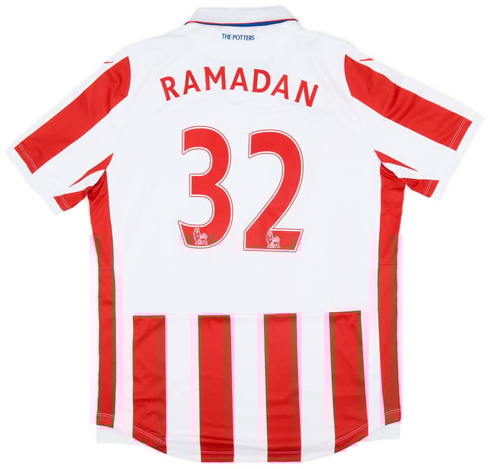 2016-17 Stoke City Home Shirt Ramadan #32 - 9/10 - (3XL)