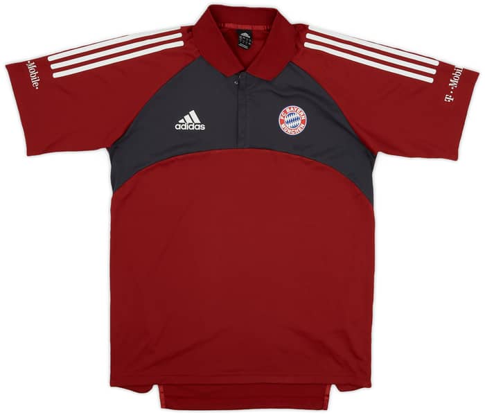 2002-03 Bayern Munich adidas 1/4 Zip Training Shirt - 9/10 - (M)