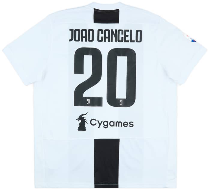 2018-19 Juventus Home Shirt Joao Cancelo #20 - 10/10 - (XL)