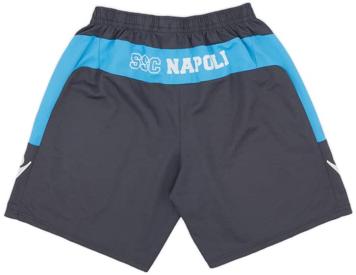 2012-13 Napoli Player Issue Training Shorts # - 5/10 - (L)